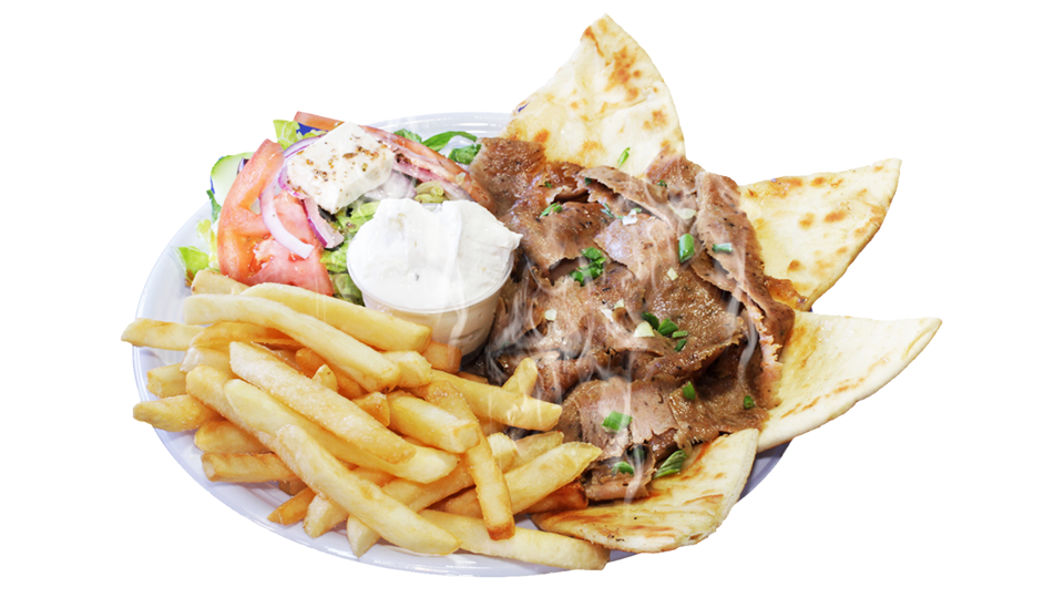 Athens Pita Gyro Plate